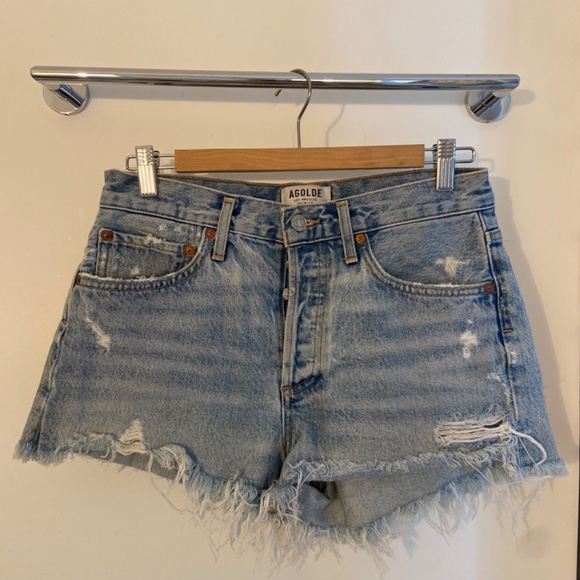 Agolde Parker jean short - Picture 3 of 7
